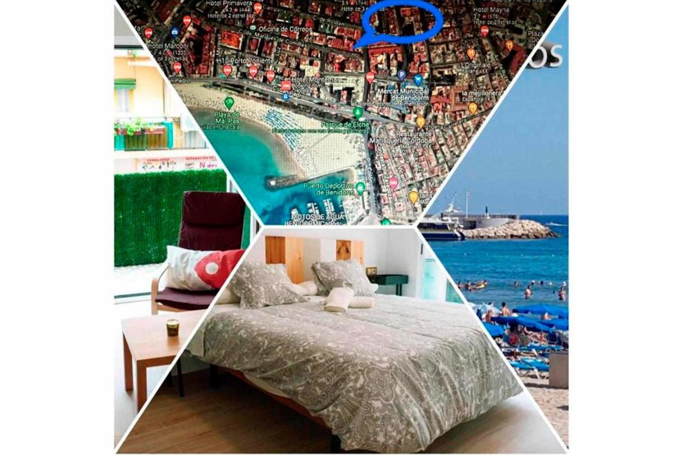 Centralmar Centro Superior Apartaments Μπένιντορμ Εξωτερικό φωτογραφία